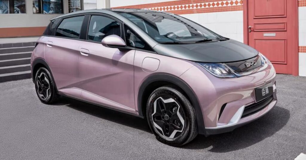 Cruising in Style The Amazing Pink Electric Car for Adults