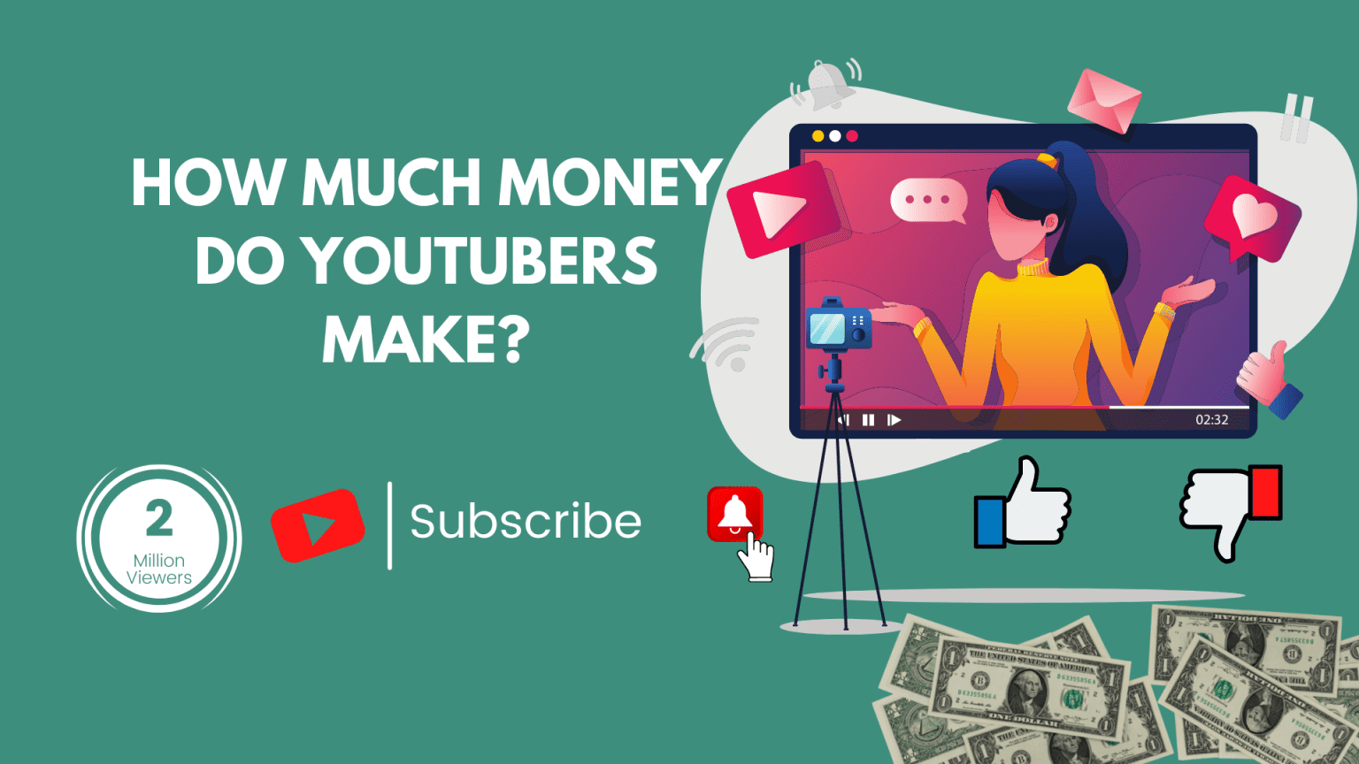 HOW MUCH DO YOUTUBERS MAKE - Techiewall.com